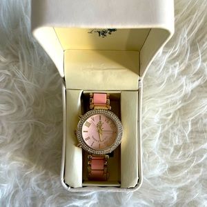 Pink and diamond Watch